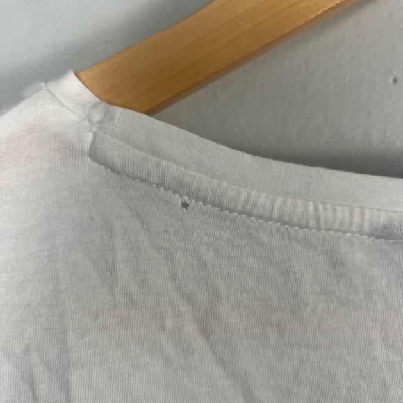 New LRL Lauren Ralph Lauren Women Top 2x Black Embroidered Beaded Tasseled flaw - Picture 7 of 7